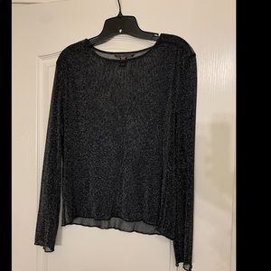 Victoria Secret sheer long sleeve top